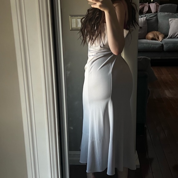 ❌SOLD❌Vera wang corset tea length dress - Picture 4 of 10